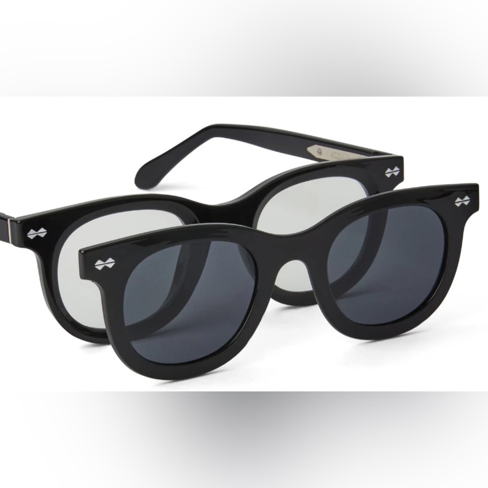 Bruno Magli BlueLight & Polarized Sun Clip Sunglasses /Eyeglasses in 1